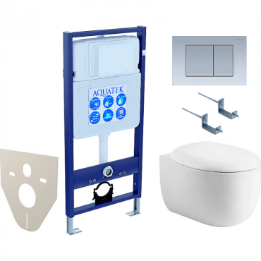 Комплект AQUATEK SET AQUATEK АЛЬТАИР cm-011 4в1 (рама Standard INS-0000012 с звукоизоляционной прокладкой+крепеж KKI-0000002+кнопка KDI-0000011+унитаз АЛЬТАИР AQ1980-00 с сиденьем) Комплект AQUATEK SET AQUATEK АЛЬТАИР cm-011 4в1 (рама Standard INS-0000012 с звукоизоляционной прокладкой+крепеж KKI-0000002+кнопка KDI-0000011+унитаз АЛЬТАИР AQ1980-00 с сиденьем)