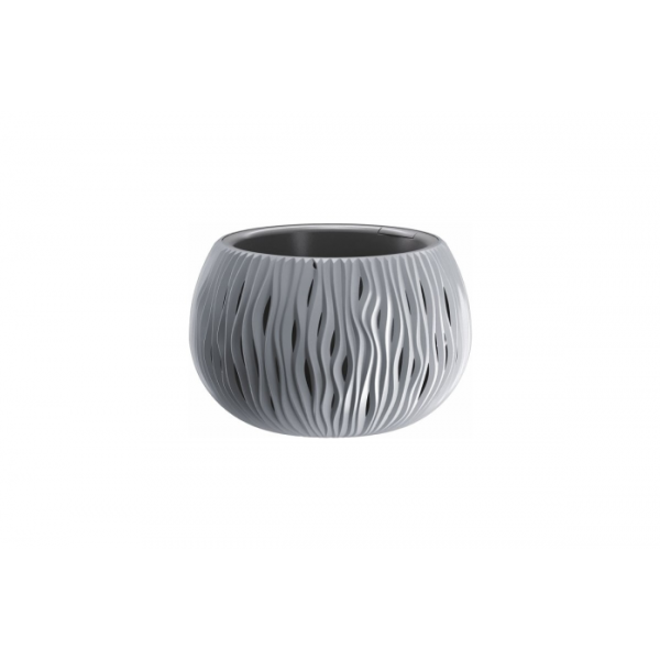Кашпо для цветов Prosperplast SANDY BOWL DSK480-405U серый