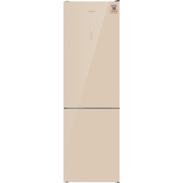 Холодильник Weissgauff WRK 2000 Total NoFrost Inverter Beige Glass