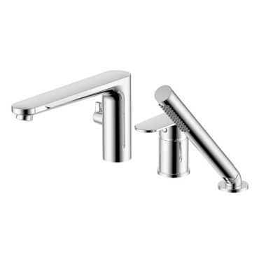 Смеситель на борт ванны AQUATEK Ника AQ1848CR хром