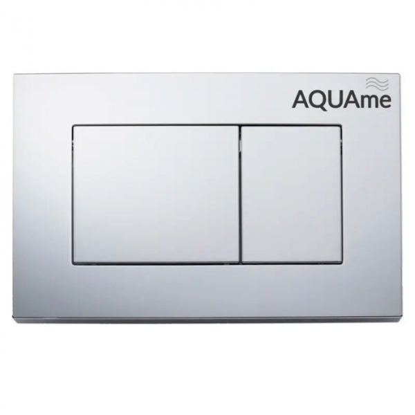 Панель смыва AQUAME AQM4102СR хром