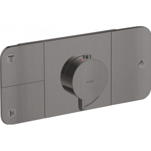 Термостат для душа Hansgrohe One 45713340 черный хром