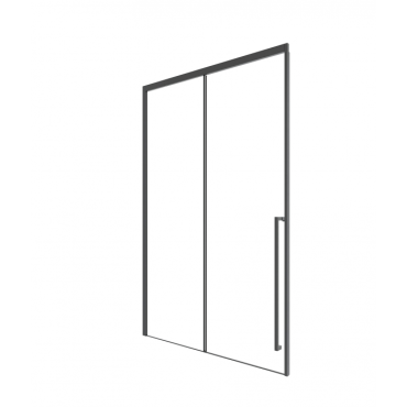 Душевая дверь Timo TDSS-120/03C-8R 1200*2000 профиль черный, стекло прозрачное T56R Душевая дверь Timo TDSS-120/03C-8R 1200*2000 профиль черный, стекло прозрачное T56R