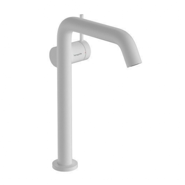 Смеситель для раковины Hansgrohe Tecturis S 73370700 белый матовый