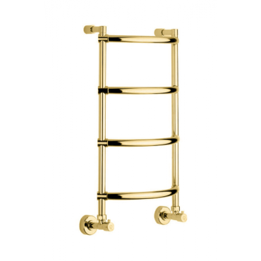 Полотенцесушитель водяной Margaroli Luna 432 GOLD 4323704GON золото