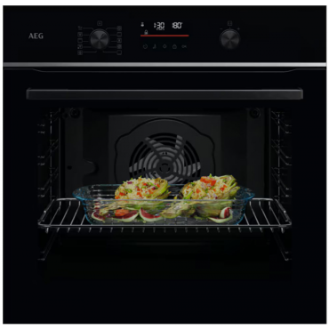 Встраиваемый духовой шкаф Aeg TU5PB431SB
