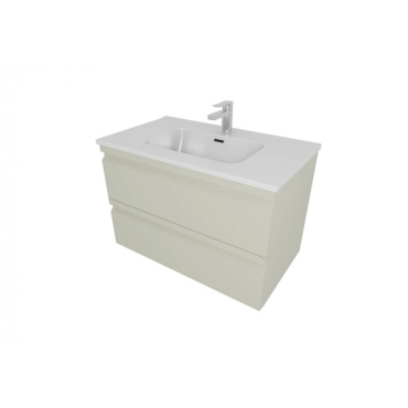 Тумба с раковиной AQUATEK Вега AQ77060-GS шалфей зеленый