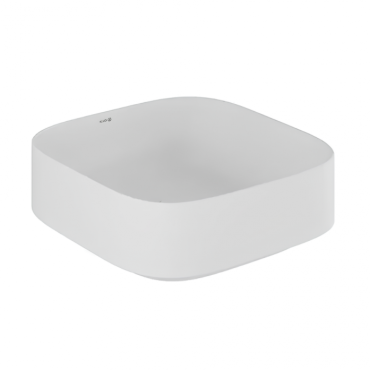 Раковина накладная Kludi Resa C 58CW3053 белый матовый
