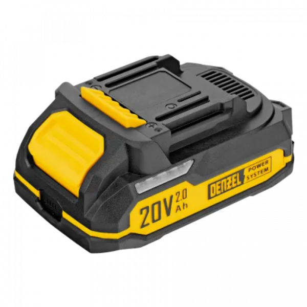 Батарея аккумуляторная Denzel BH-20-2.0, Li-Ion, 20 В, 2,0 Ач 28442