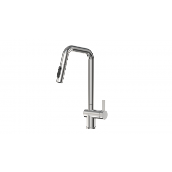 Смеситель для кухни Granula 7273 (PF7273-D1) сталь сатин