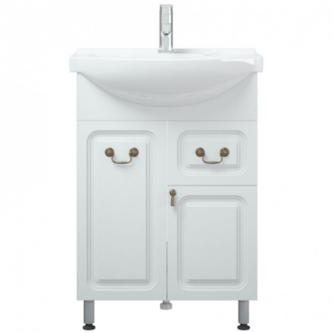 Тумба Corozo Элегия Ретро 60 Z1 SD-00000010 белый