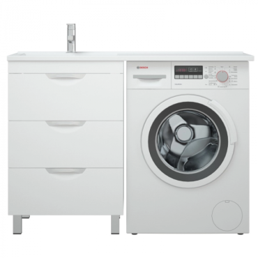 Тумба напольная Corozo Алиот 120 SD-00000597 белый