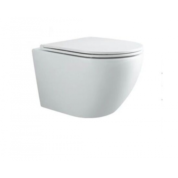 Унитаз подвесной с сиденьем Stella Polar Дения KN9722003 SP-00001845 белый