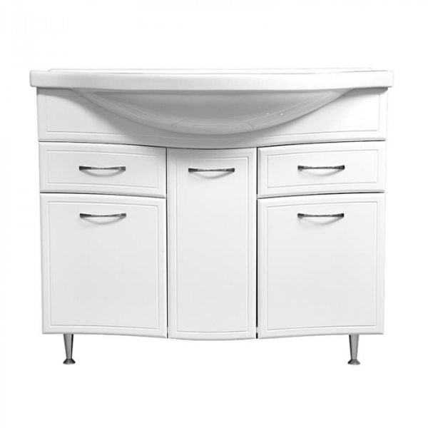 Тумба под раковину Stella Polar Концепт 100 SP-00000137 белый