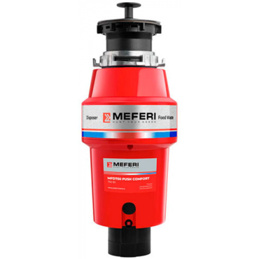 Измельчитель пищевых отходов Meferi MFD750 PUSH COMFORT с пневмокнопкой в комплекте