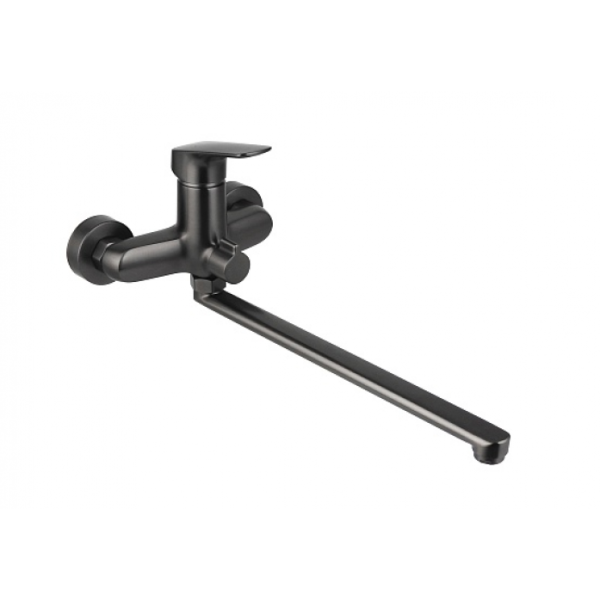 Смеситель для ванны AQUATEK Вега AQ1042BGM оружейная сталь