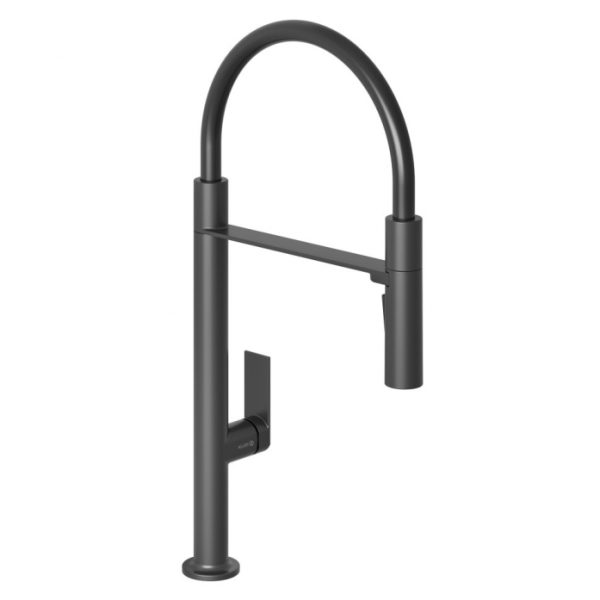 Смеситель для кухни Kludi Qord 568596675 черный матовый