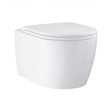 Унитаз подвесной GROHE Bau 103860SH00 с сиденьем белый