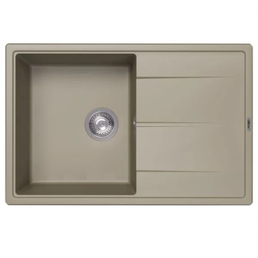 Кухонная мойка Abber Quarz AQ2904S песочный