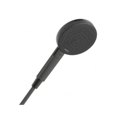 Ручной душ Hansgrohe Raindance Alive Select S 24500340 чёрный хром шлифованный Ручной душ Hansgrohe Raindance Alive Select S 24500340 чёрный хром шлифованный