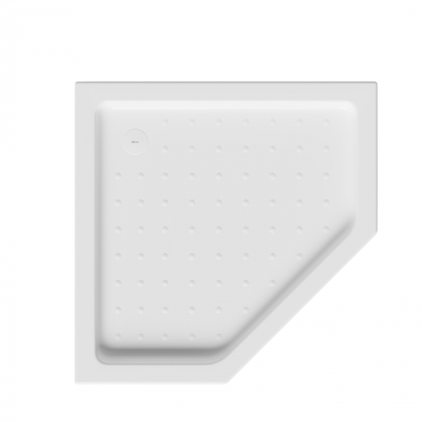 Душевой поддон Abber AD3B080 80х80 трапеция белый