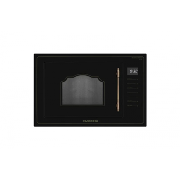 Встраиваемая микроволновая печь Meferi MMO6025BK RETRO
