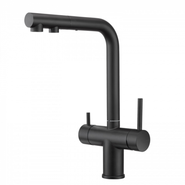 Смеситель для кухни Milacio Almonte-S MCU.562.TB total black