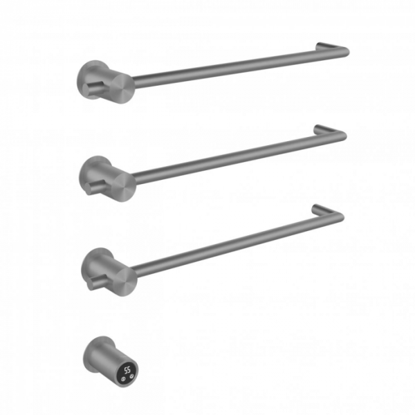 Полотенцесушитель электрический Abber Charme AH4003BST сталь брашированная