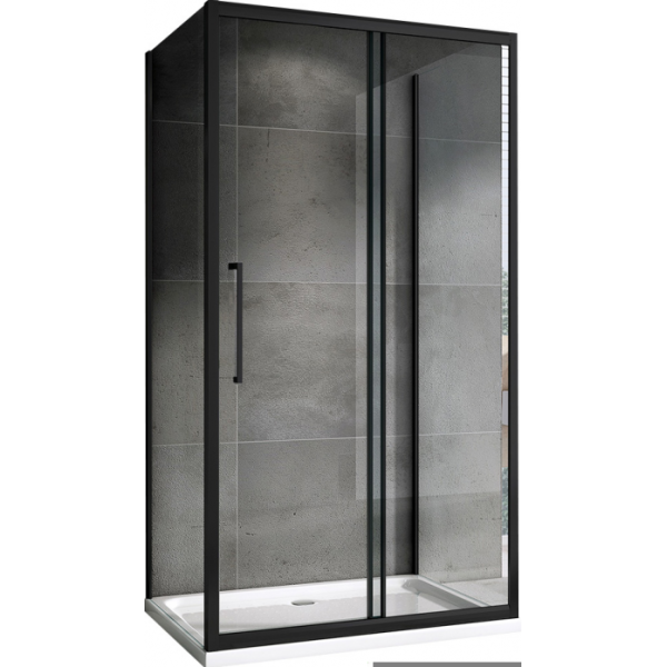 Душевой уголок Abber Schwarzer Diamant AG30160BH-S85B-S85B