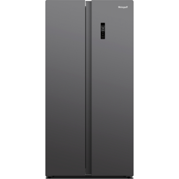 Холодильник Weissgauff WSBS 600 NoFrost Inverter Dark Grey 439475