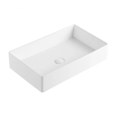 Раковина накладная Abber Rechteck AC2220 белая