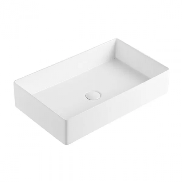 Раковина накладная Abber Rechteck AC2220 белая