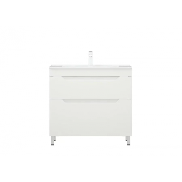 Тумба напольная Corozo Юта 85 Z2 белая SD-00000398