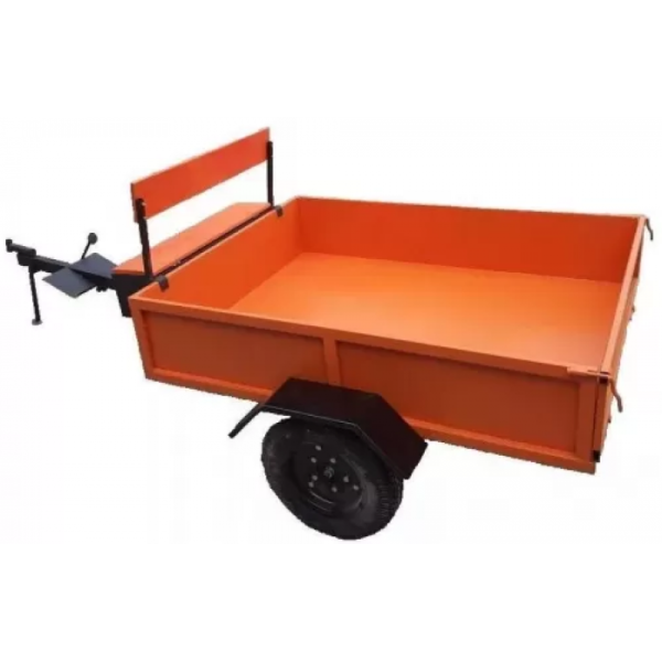 Телега к мотоблоку СИБИРЯЧКА 2х-местная 1520х1150х320