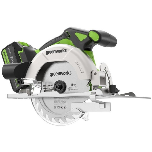 Дисковая пила GreenWorks GD24CS165 1501607CUG