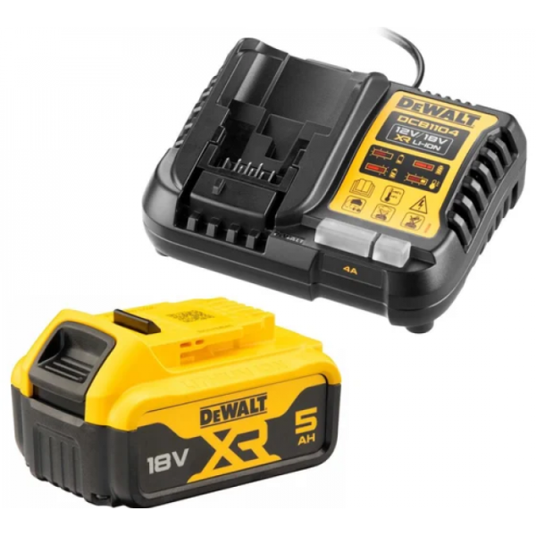 Набор аккумуляторов и зарядное утстройство DeWalt DCB1104P1