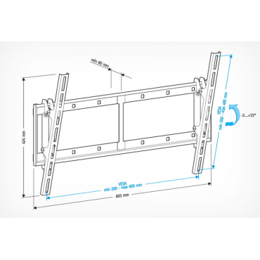 для телевизора HOLDER LCD-T6606-B