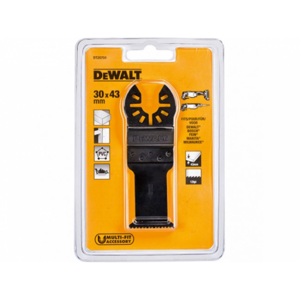 Насадка для многофункционального инструмента DeWalt DT 20707