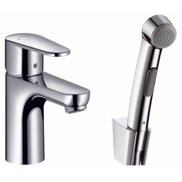 Смеситель для раковины Hansgrohe Talis E 71729000с гигиеническим душем