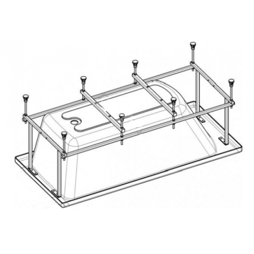 Монтажный набор для ванны Roca Sureste 150х70 см ZRU9302779