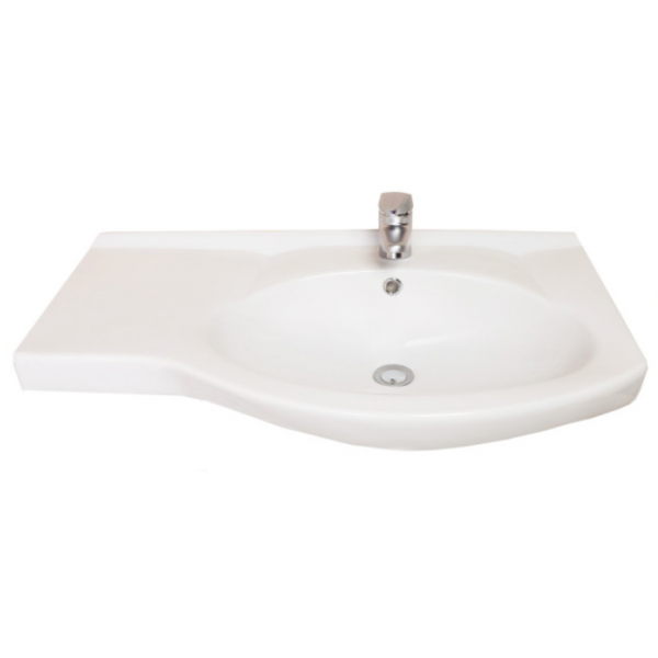 Раковина Santek Коралл-83 левая 1WH110225 белый