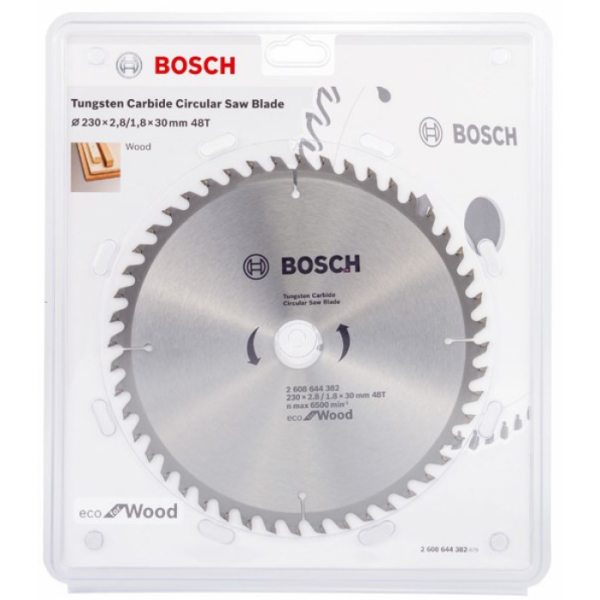 Пильный диск BOSCH Пильный диск BOSCH ECO 230x30-48T по дереву 2608644382 2608644382