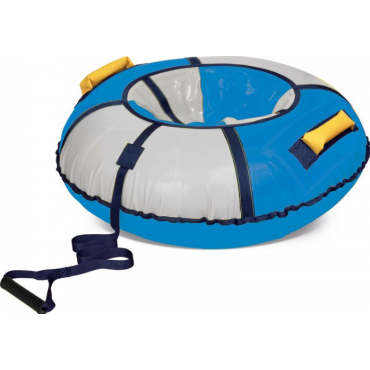 Тюбинг Nika Классик голубой/ серебро ТБ1К-85голсер