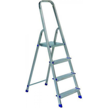 Лестница стремянка АЛЮМЕТ алюминиевая Ам704 4 ступ