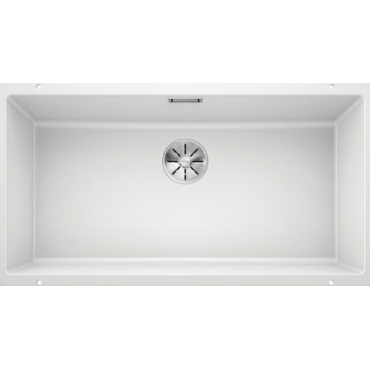 Кухонная мойка Blanco SUBLINE 800-U Silgranit InFino белый 523145