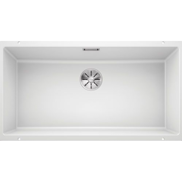 Кухонная мойка Blanco SUBLINE 800-U Silgranit InFino белый 523145