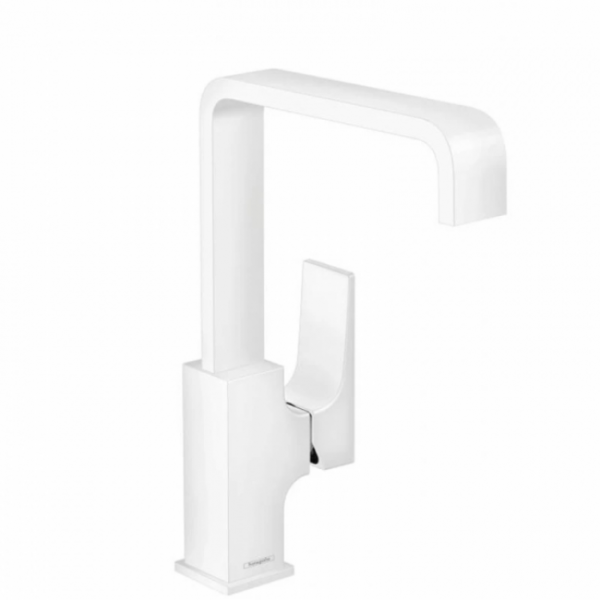 Смеситель для раковины Hansgrohe Metropol 32511700 матовый белый