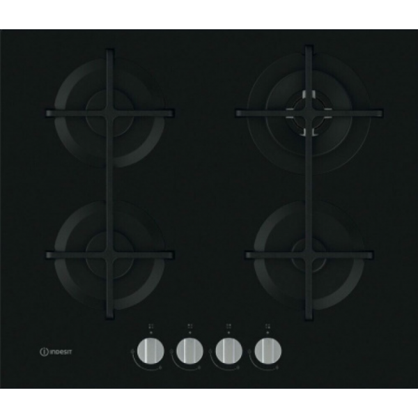 Газовая варочная поверхность Indesit ING 62T/BK черный