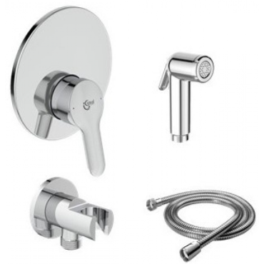 Гигиенический душ со смесителем Ideal Standard ALPHA BD125AA хром (A7184AA + B961368AA + A2403AA + BC807AA ) Гигиенический душ со смесителем Ideal Standard ALPHA BD125AA хром (A7184AA + B961368AA + A2403AA + BC807AA )