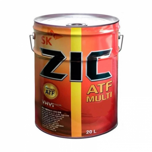 Масло трансмиссионное ZIC ATF Multi 20 л 192628